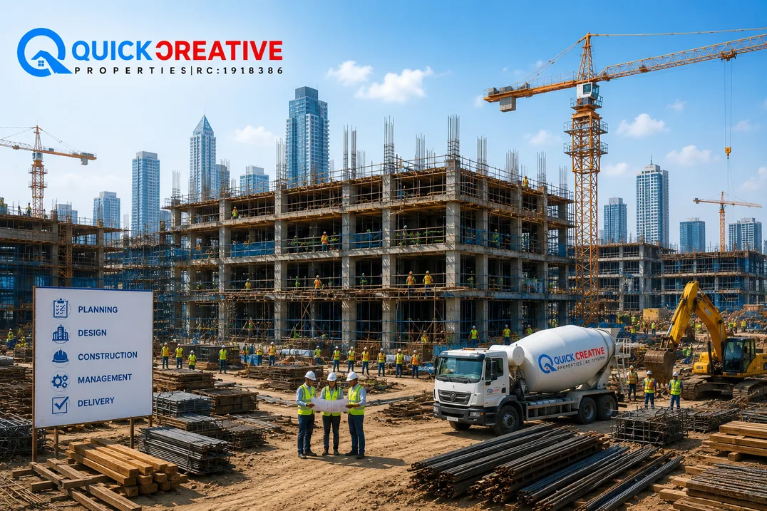 Quick Creative construction project